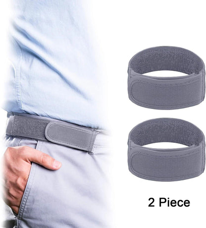 Fashion Comfortable Stylish Belt Men's Loop Buckle-Free Belt Ultra-soft No Buckle Elastic Belts Unisex Buckle Free Waist Belts