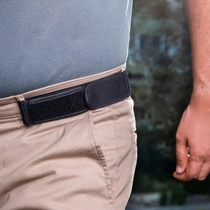 Fashion Comfortable Stylish Belt Men's Loop Buckle-Free Belt Ultra-soft No Buckle Elastic Belts Unisex Buckle Free Waist Belts