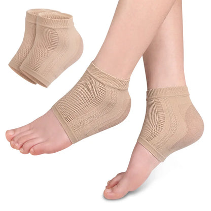 1/2pair upgraded high elasticity Silicone socks，Ankle protection socks，Ankle Support Brace, Best Ankle Compression Support Brace