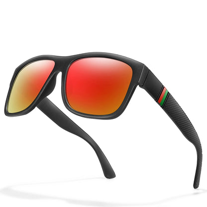 New UV400 Sunglasses Men Women Hiking Sun Glasses Outdoor Sport Fishing Eyewear Male Female Square Eyeglasses