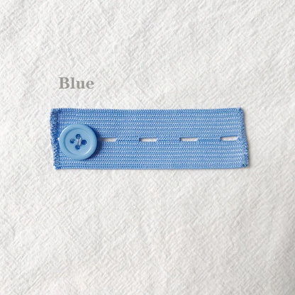 5pcs Pant Extender Belt Unisex Waist Band Tight Trousers Jeans Skirts Maternity Button Hooks Garment DIY Sewing Supplies
