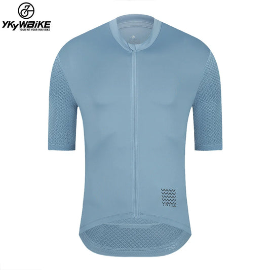 YKYWBIKE Cycling Jersey Set classic MTB Cycling Bib Shorts Kit Reflective Custom Bike Clothes Bicycle Clothing Maillot