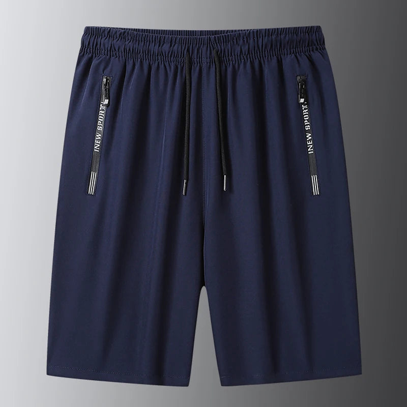 3XL Quick Dry Jogging Fitness Shorts Men Summer Sports Bottoms Thin Breathable Beach Short Pants Male Running Shorts Lightweight