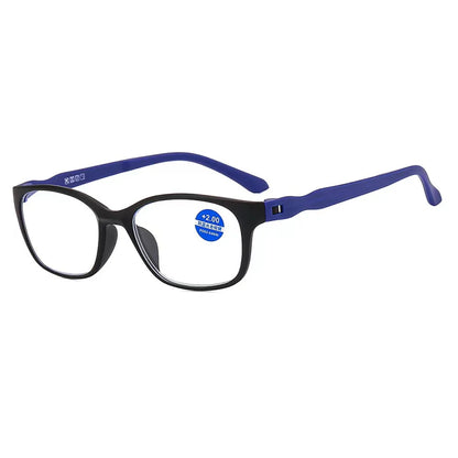 FG New Reading Glasses Men Anti Blue Presbyopic Eyeglasses Antifatigue Computer Eyewear +0.0 +1.0 +1.5 +2.0 +2.5 +3.0 +3.5 +4.0