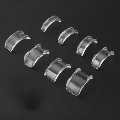 8Pcs Silicone Ring Size Adjuster for Loose Rings Non Slip Jewelry Tool - Universal Fit Reducer Sizer for Wedding Band Engagement