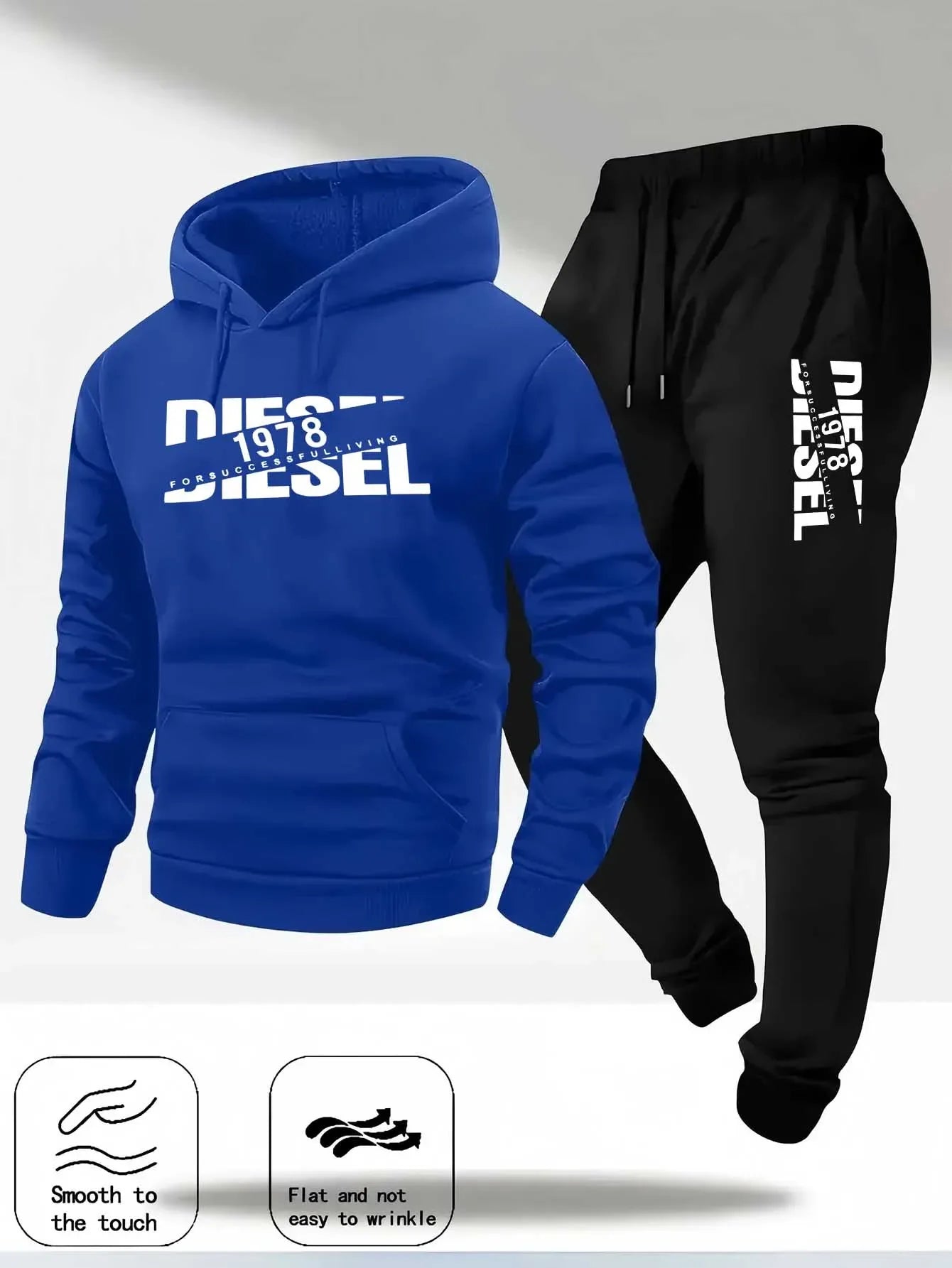 2025 popular autumn and winter new hooded sportswear sportswear fashion hooded sportswear casual sportswear and pants two in one