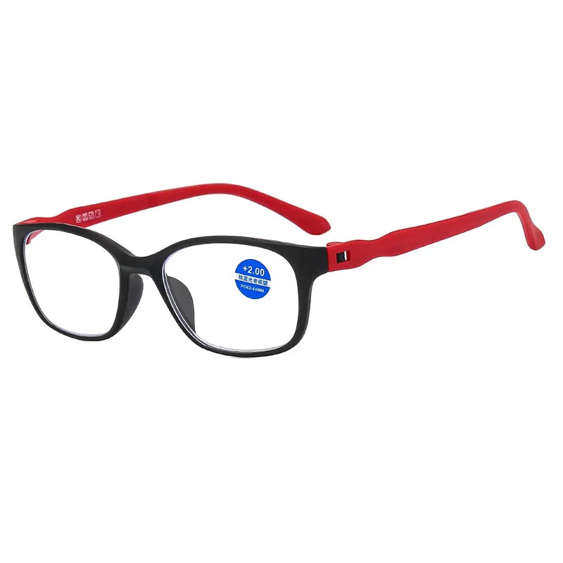 FG New Reading Glasses Men Anti Blue Presbyopic Eyeglasses Antifatigue Computer Eyewear +0.0 +1.0 +1.5 +2.0 +2.5 +3.0 +3.5 +4.0