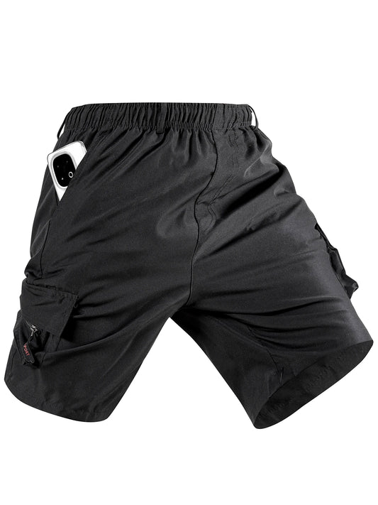 Men's Camouflage Cargo Shorts Tactical Casual Loose Work Tooling Shorts Summer Male's Outdoor Knee Length Short Fashion Pants