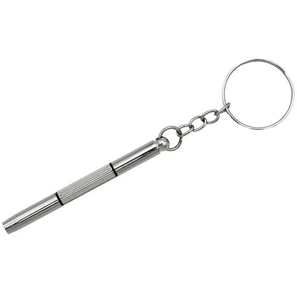 Viewring 1/3/5/10 Portable Eyeglass Repair Screwdriver Keychain Mini Multi-Purpose Glasses Watch Phone Precision Repair Tool Kit