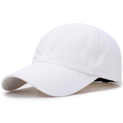 COKK Summer Baseball Cap Quick Drying Outdoor Sports Cap Travel Leisure Sun Hat Women Men Unisex Sunshade Breathable Casual Bone