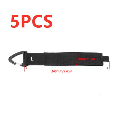 Hanging Mountaineering Buckle With Heavy Material Binding Nylon Storage Belt Extension Line Storage And Sorting Heavy Material