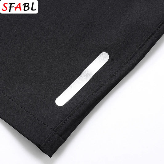 New Quick Dry Jogging Fitness Shorts Men Summer Sports Running Shorts Lightweight Bottoms Thin Breathable Beach Short Pants Male