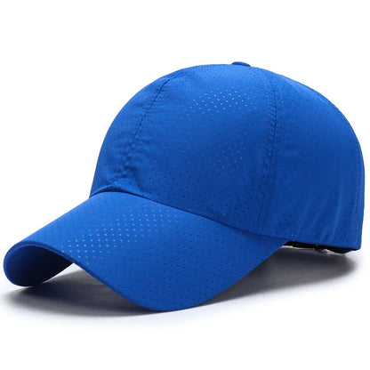 COKK Summer Baseball Cap Quick Drying Outdoor Sports Cap Travel Leisure Sun Hat Women Men Unisex Sunshade Breathable Casual Bone