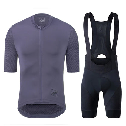 YKYWBIKE Cycling Jersey Set classic MTB Cycling Bib Shorts Kit Reflective Custom Bike Clothes Bicycle Clothing Maillot