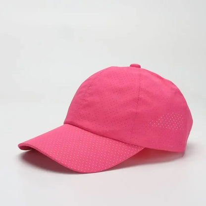 COKK Summer Baseball Cap Quick Drying Outdoor Sports Cap Travel Leisure Sun Hat Women Men Unisex Sunshade Breathable Casual Bone