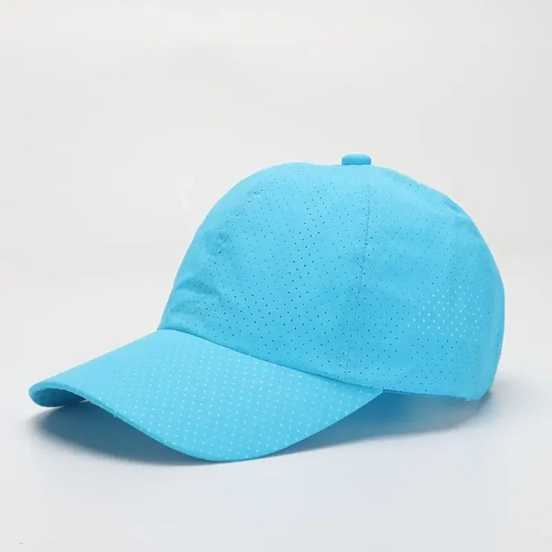COKK Summer Baseball Cap Quick Drying Outdoor Sports Cap Travel Leisure Sun Hat Women Men Unisex Sunshade Breathable Casual Bone