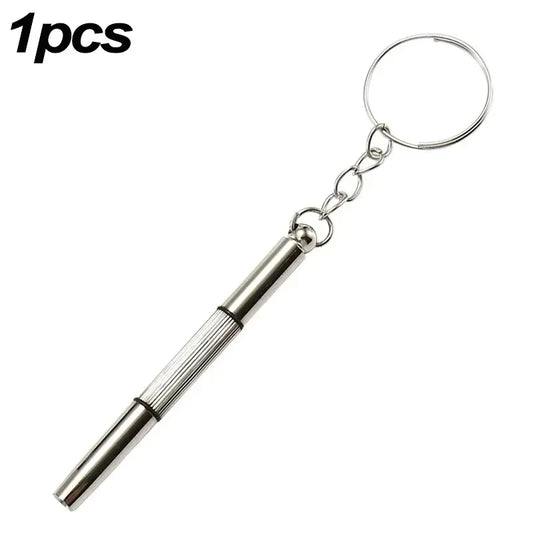 Viewring 1/3/5/10 Portable Eyeglass Repair Screwdriver Keychain Mini Multi-Purpose Glasses Watch Phone Precision Repair Tool Kit