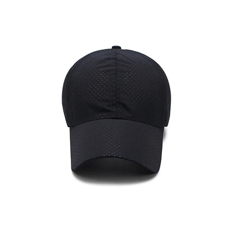 COKK Summer Baseball Cap Quick Drying Outdoor Sports Cap Travel Leisure Sun Hat Women Men Unisex Sunshade Breathable Casual Bone