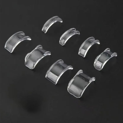 8Pcs Silicone Ring Size Adjuster for Loose Rings Non Slip Jewelry Tool - Universal Fit Reducer Sizer for Wedding Band Engagement